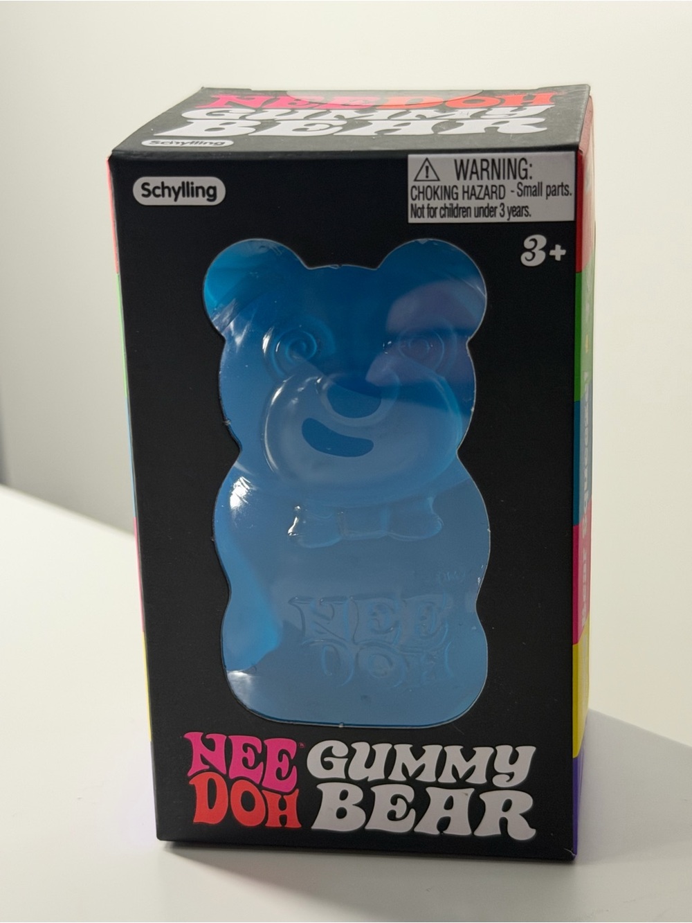 Nee Doh Blue Gummy Bear Sensory Toy